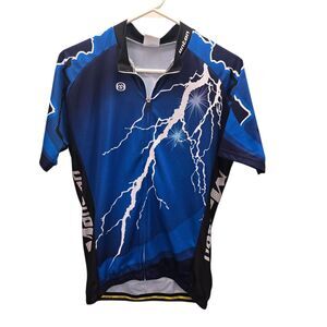 MONTON SPORTSWEAR USA CYCLING JERSEY  SIZE LARGE US